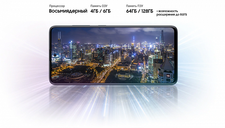Самый популярный в России смартфон получил «прокачанную» версию. Представлен Samsung Galaxy A51 с большим объёмом ОЗУ